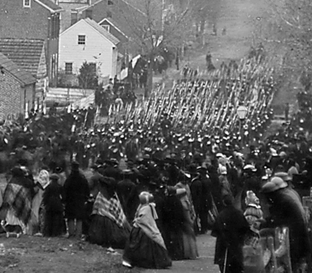 The march to Gettysburg — Ronnie Lee. rocks